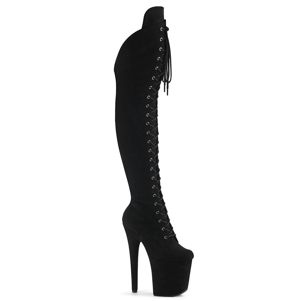 Pleaser - FLAMINGO3014FS Plateau Overknee Laarzen